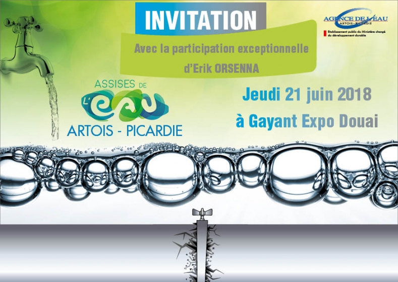 Douai, jeudi 21 juin 2018 - Assises de l'eau Artois-Picardie